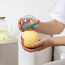 Multifunctional Round Peeler with Removable Storage – Washable Vegetable & Fruit Peeler for Kitchen (1 Pc / Mix Color)