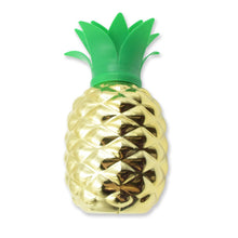Plastic Pineapple Cups with Straw (1 Pc) - Party Favors, Hawaiian, Beach