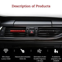 Long-lasting car air freshener, designed for AC vents, provides a sweet aroma.