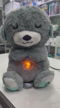 Breathing Teddy Baby Breathing Bear Baby Sound Machine Breathing Otter, Baby Soothing Otter